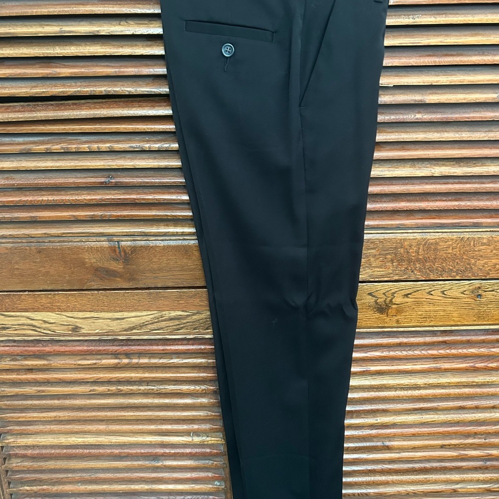 Calvin Klein Charcoal Striped Trousers